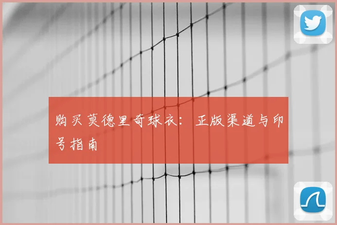 购买莫德里奇球衣:正版渠道与印号指南
